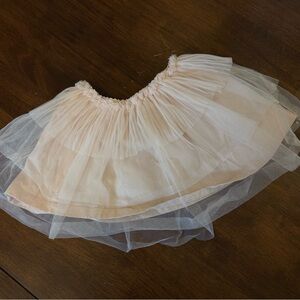 Zara Toddler Soft Pink Tulle Layered Tutu Skirt Size 2 Years